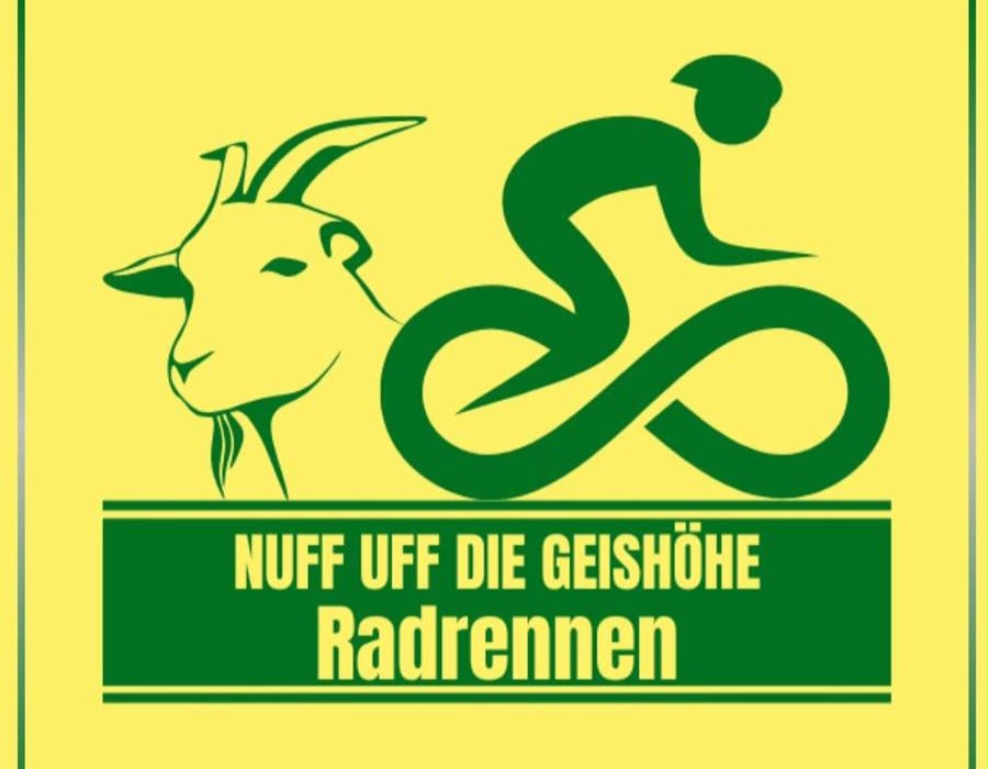 Nuff uff die Geishöhe – Radrennen Logo